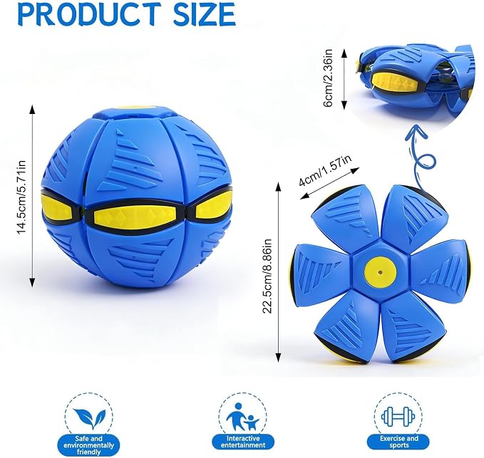 FlyBounce™ – La Palla Volante 2 in 1 con Luci LED